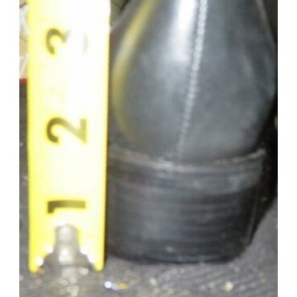 FRANCO SARTO Flex Black Italian Leather Loafers Driving Shoes size 10 wide - Picture 9 of 11